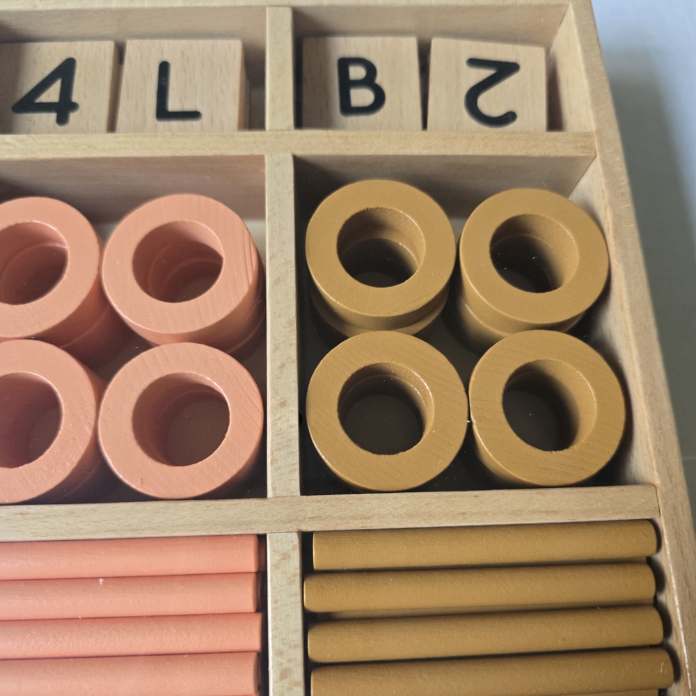 Wonder & Wise The Path to Math Wooden Counting Set - Picture 5 of 8